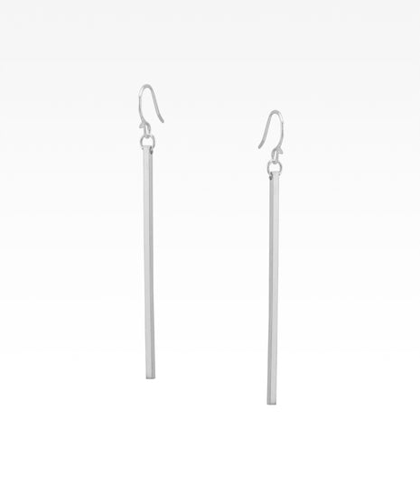 Long Bar Drop Earrings