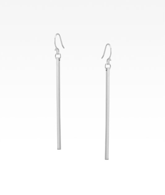 Long Bar Drop Earrings