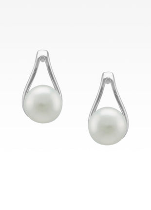 Teardrop Pearl Earrings