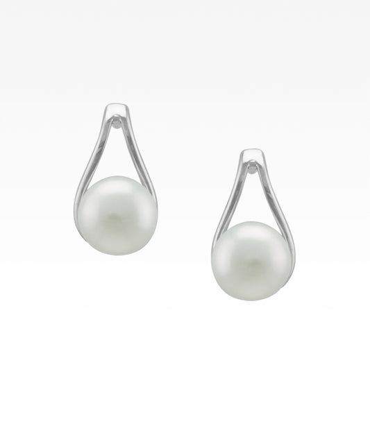 Teardrop Pearl Earrings