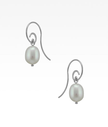 Pearl Swirl Sweep Earrings