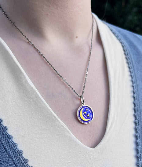 Moon and Stars Pendant