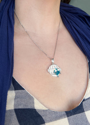 Crab Basket Lid Pendant