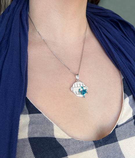 Crab Basket Lid Pendant