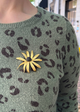Black Eyed Susan Brooch