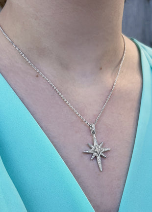 North Star CZs Necklace