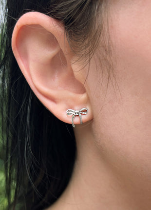 Ribbon Bow Earrings