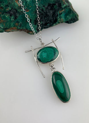 Malachite Green Necklace
