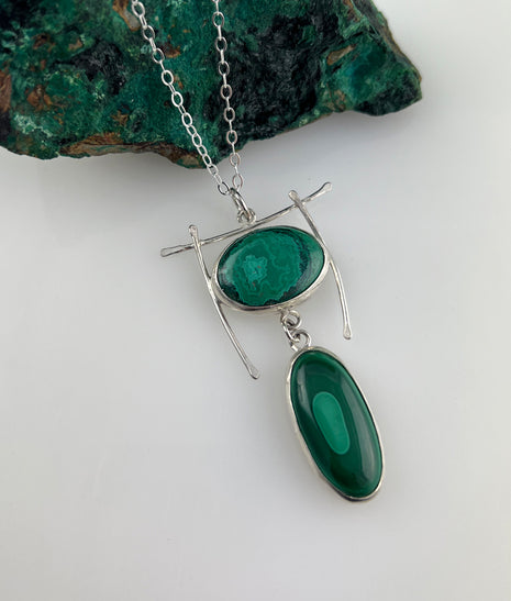 Malachite Green Necklace