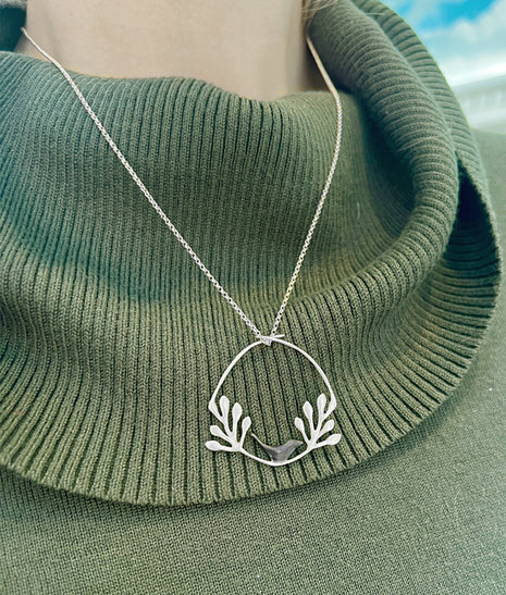 Partridge in a Pear Tree Necklace