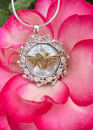 Happy Honey Bee Pendant