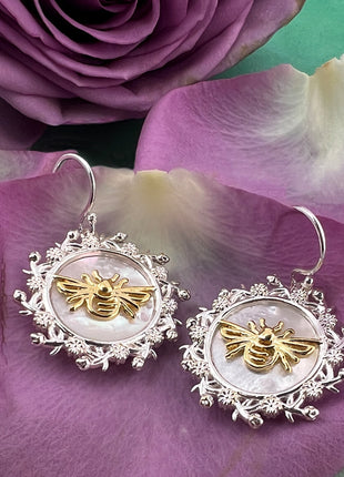 Honey Bee Earrings