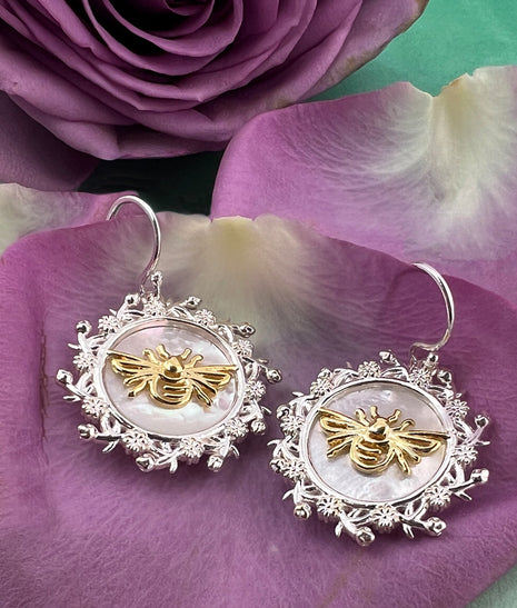 Honey Bee Earrings