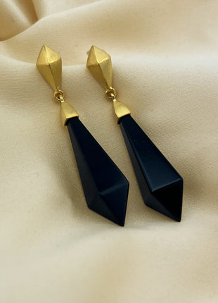 Rockstar Obsidian Earrings