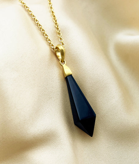 Rockstar Obsidian Necklace