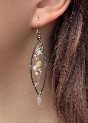 Pearl Power Earrings