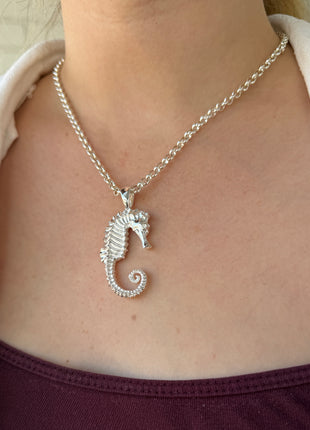 Fancy Seahorse Pendant