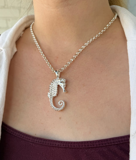 Fancy Seahorse Pendant