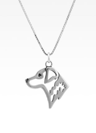 Retriever Dog Head Pendant