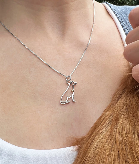 Love Dog Pendant