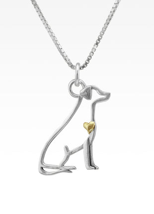 Love Dog Pendant