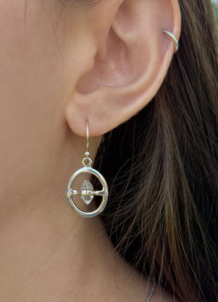 Herkimer Diamond Earrings