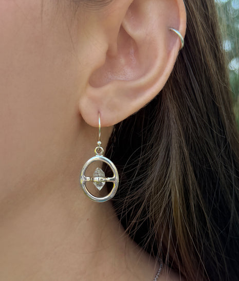 Herkimer Diamond Earrings
