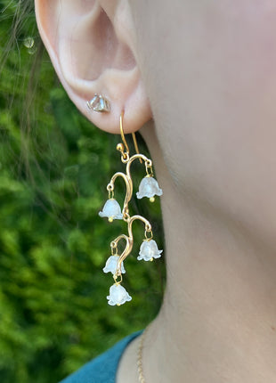 Lily of the Valley Wire Earrings