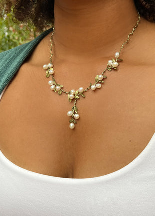 Boxwood Twig Necklace