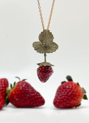 Strawberry Necklace