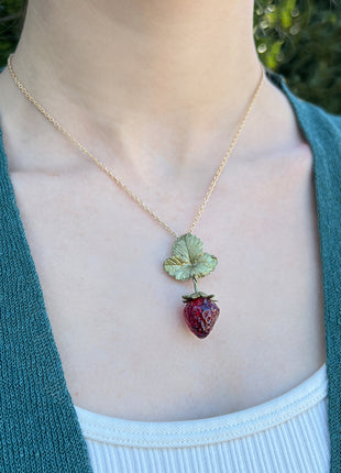 Strawberry Necklace