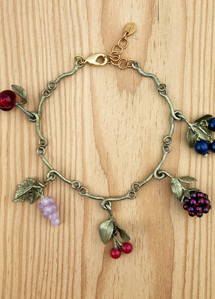Fruit Charm Bracelet