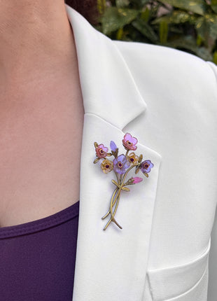 French Bouquet Pin
