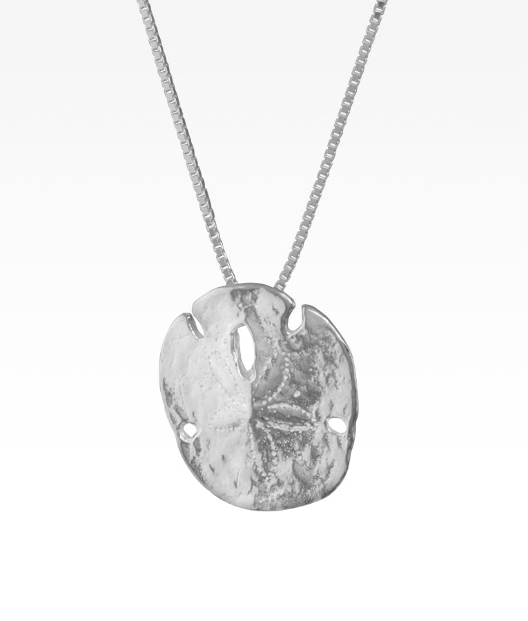 Sterling Sand Dollar Necklace