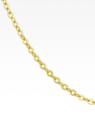 Link Chain Gold Vermeil 18"-19"