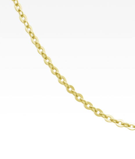 Link Chain Gold Vermeil 18"-19"
